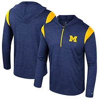 Colosseum Michigan Wolverines Dozer Half-Zip Windshirt