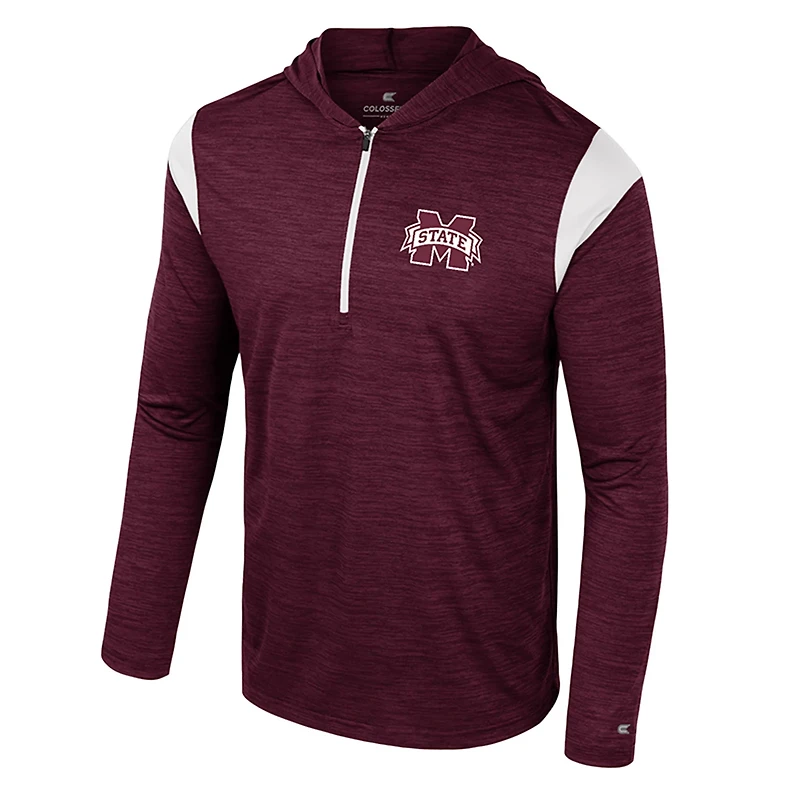 Colosseum Mississippi State Bulldogs Dozer Half-Zip Windshirt