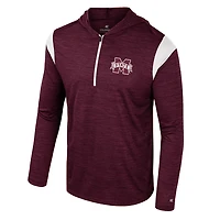 Colosseum Mississippi State Bulldogs Dozer Half-Zip Windshirt