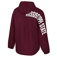 Colosseum Mississippi State Bulldogs Reloaded Anorak Half-Zip Jacket