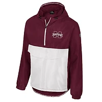 Colosseum Mississippi State Bulldogs Reloaded Anorak Half-Zip Jacket