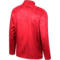 Colosseum Nebraska Huskers The Machine Half-Zip Jacket