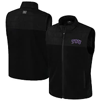 Colosseum TCU Horned Frogs Block The Sun Full-Zip Vest