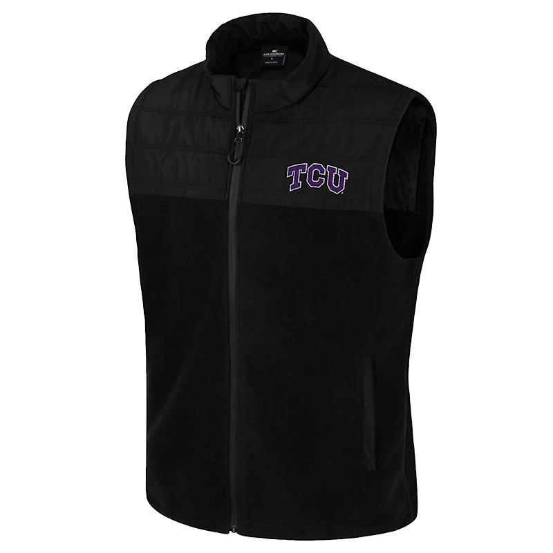 Colosseum TCU Horned Frogs Block The Sun Full-Zip Vest