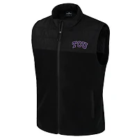 Colosseum TCU Horned Frogs Block The Sun Full-Zip Vest
