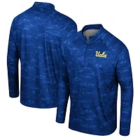 Colosseum UCLA Bruins Carson Raglan Quarter-Zip Jacket
