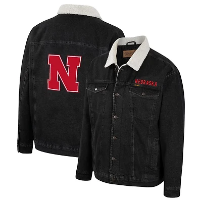 Colosseum x Wrangler Nebraska Huskers Western Button-Up Jacket