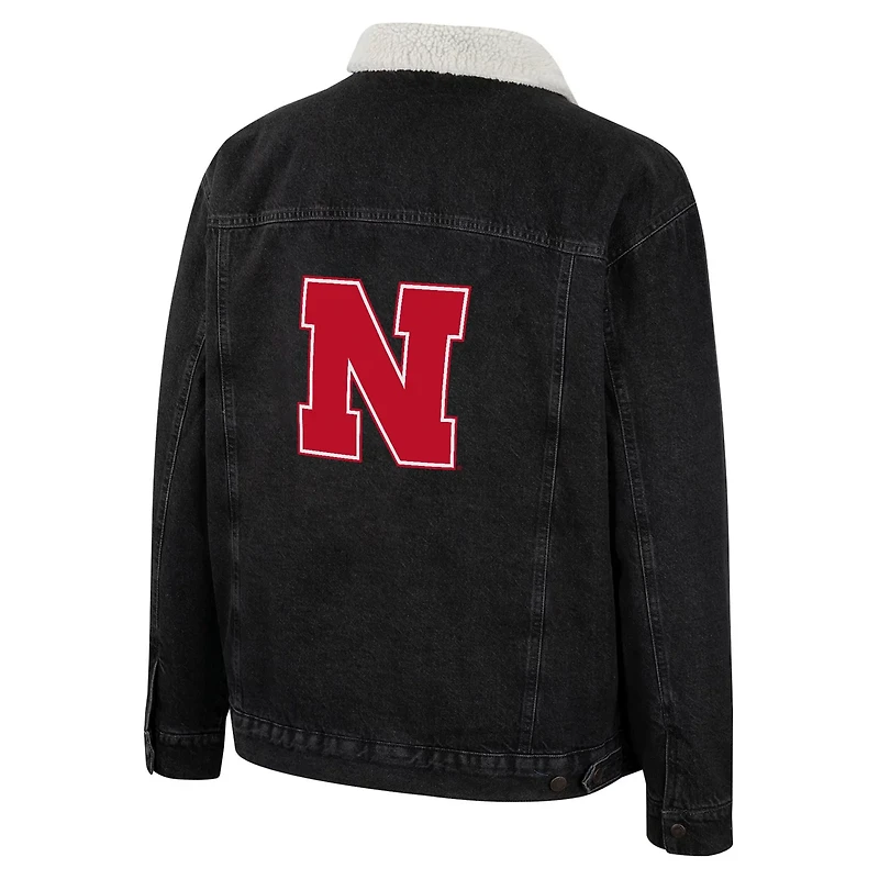 Colosseum x Wrangler Nebraska Huskers Western Button-Up Jacket