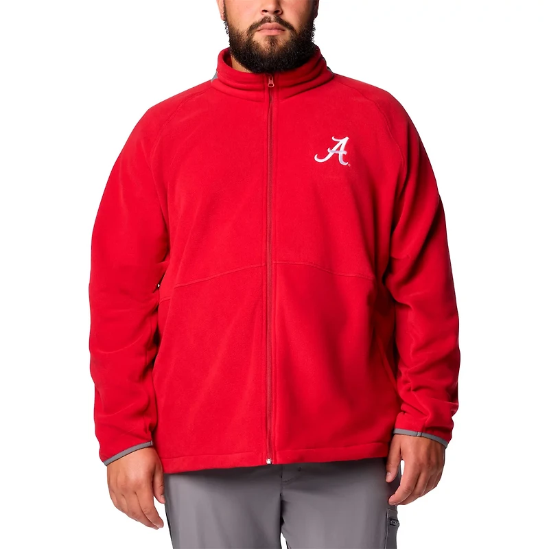 Columbia Alabama Tide Big Tall Flanker IV Fleece Raglan Full-Zip Jacket