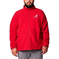 Columbia Alabama Tide Big  Tall Flanker IV Fleece Raglan Full-Zip Jacket