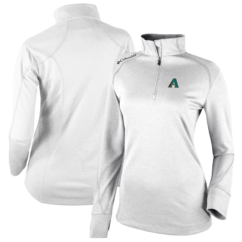 Columbia Arizona Diamondbacks Cooperstown Collection Shotgun 20 Omni-Wick Quarter-Zip Top