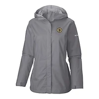 Columbia Boston Bruins Arcadia Omni-Tech Full-Zip Hooded Rain Jacket