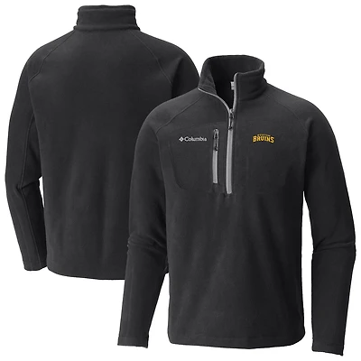 Columbia Boston Bruins Fast Trek III Raglan Half-Zip Fleece Jacket