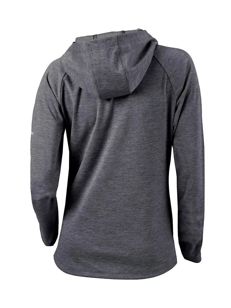 Columbia Boston Bruins Omni-Wick Half Shot Raglan Full-Zip Hoodie