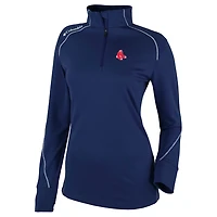 Columbia Boston Red Sox Cooperstown Collection Shotgun 20 Omni-Wick Quarter-Zip Top