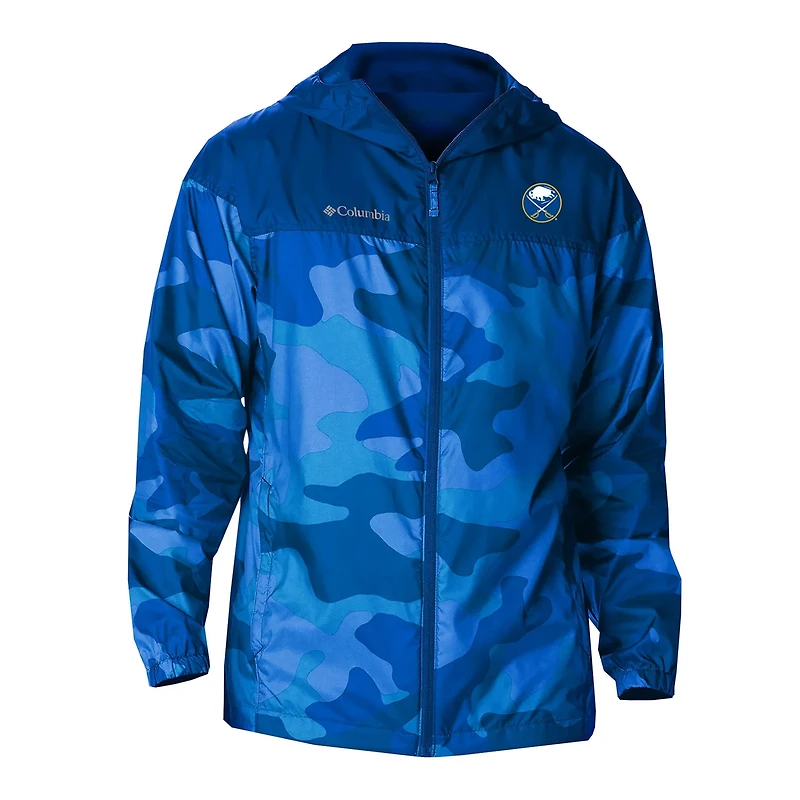 Columbia Buffalo Sabres Camo Flash Challenger Full-Zip Windbreaker Jacket