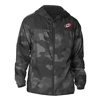 Columbia Carolina Hurricanes Camo Flash Challenger Omni-Shade Full-Zip Hoodie Windbreaker Jacket