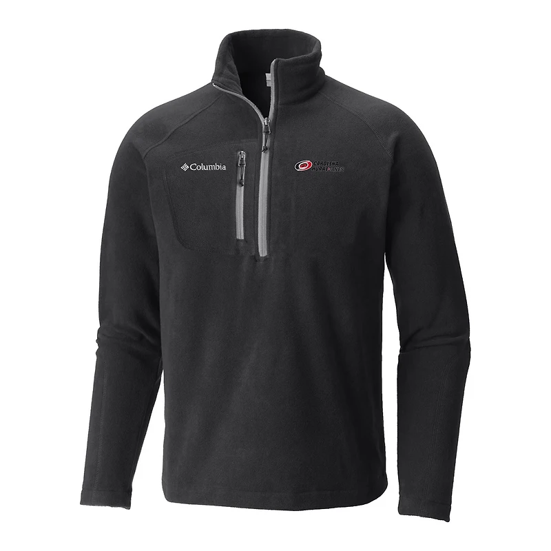 Columbia Carolina Hurricanes Fast Trek III Raglan Half-Zip Fleece Jacket