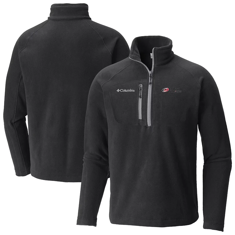 Columbia Carolina Hurricanes Fast Trek III Raglan Half-Zip Fleece Jacket