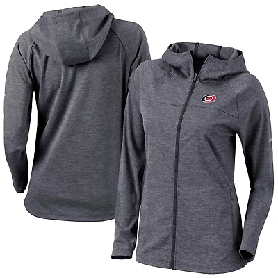 Columbia Carolina Hurricanes Half Shot Omni-Wick Raglan Full-Zip Hoodie