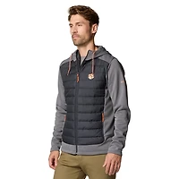 Columbia Clemson Tigers Out-Shield Hybrid Full-Zip Hoodie Jacket