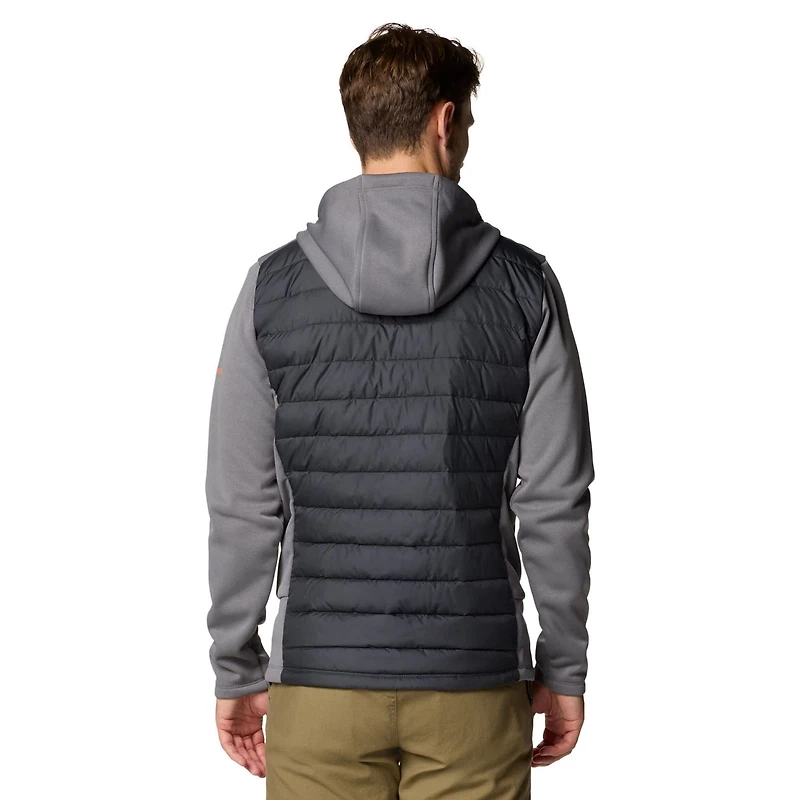 Columbia Clemson Tigers Out-Shield Hybrid Full-Zip Hoodie Jacket