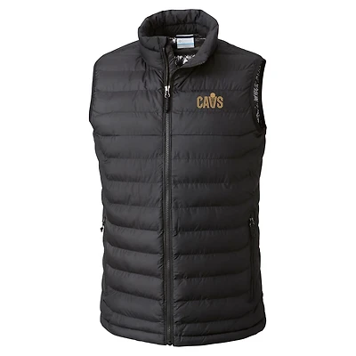 Columbia Cleveland Cavaliers Powder Lite Omni-Heat Reflective Full-Zip Vest