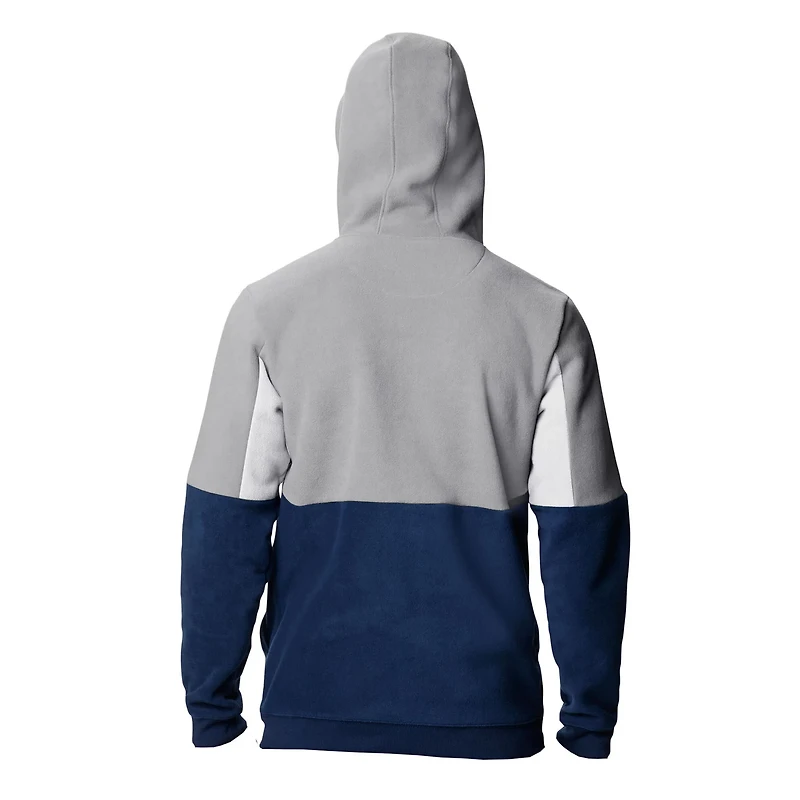 Columbia Columbus Blue Jackets Lodge Fleece Quarter-Zip Hoodie