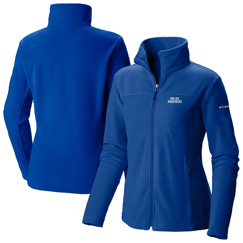 Columbia Dallas Mavericks Give  Go II Fleece Full-Zip Jacket
