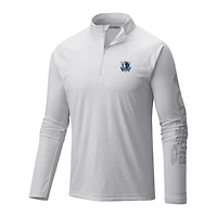 Columbia Dallas Mavericks Terminal Tackle Raglan Omni-Shade Quarter-Zip Jacket