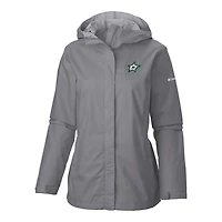 Columbia Dallas Stars Arcadia Omni-Tech Full-Zip Hooded Rain Jacket