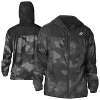 Columbia Dallas Stars Camo Flash Challenger Omni-Shade Full-Zip Hoodie Windbreaker Jacket