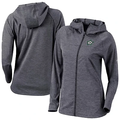 Columbia Dallas Stars Half Shot Omni-Wick Raglan Full-Zip Hoodie