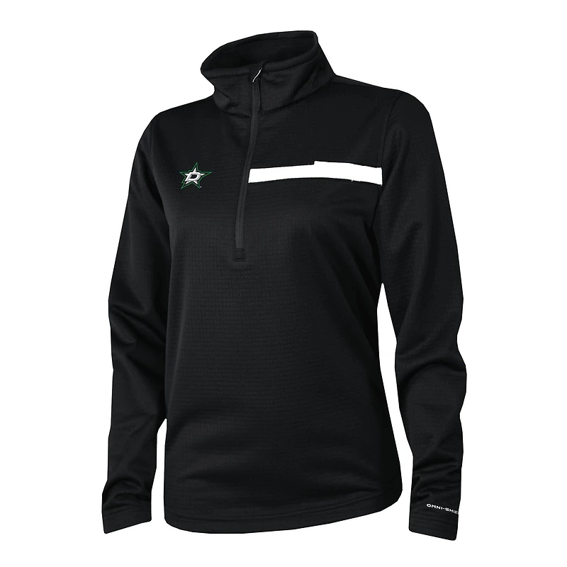 Columbia Dallas Stars Skiff Guide Fleece Omni-Shade Quarter-Zip Jacket