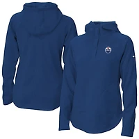 Columbia Edmonton Oilers Sweater Weather Quarter-Snap Hoodie