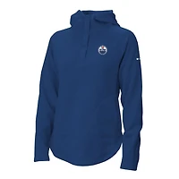 Columbia Edmonton Oilers Sweater Weather Quarter-Snap Hoodie
