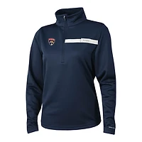 Columbia Florida Panthers Skiff Guide Fleece Omni-Shade Quarter-Zip Jacket