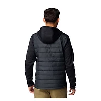 Columbia Georgia Bulldogs Out-Shield Hybrid Full-Zip Hoodie Jacket