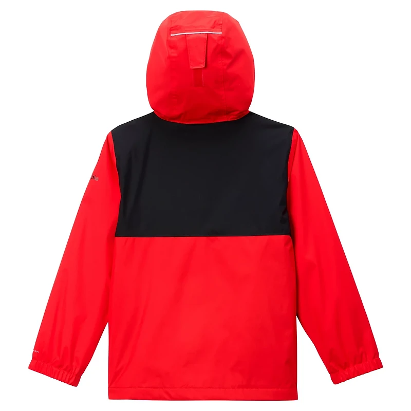 Columbia Georgia Bulldogs Rainy Fields Lined Omni-Tech Full-Zip Hoodie Jacket