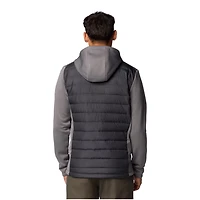 Columbia Gray LSU Tigers Out-Shield Hybrid Full-Zip Hoodie Jacket