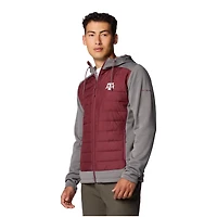 Columbia Gray Texas AM Aggies Out-Shield Hybrid Full-Zip Hoodie Jacket