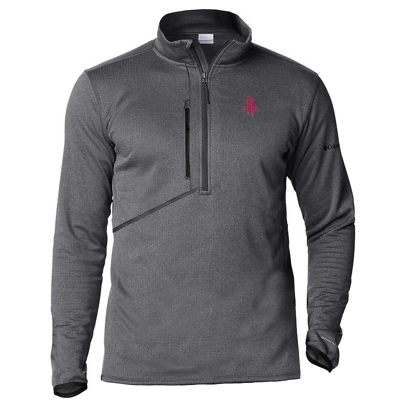 Columbia Houston Rockets Park View Fleece Half-Zip Top