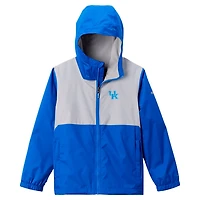Columbia Kentucky Wildcats Rainy Fields Lined Omni-Tech Full-Zip Hoodie Jacket