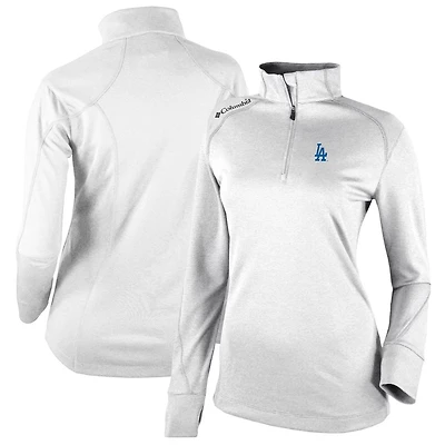 Columbia Los Angeles Dodgers Cooperstown Collection Shotgun 20 Omni-Wick Quarter-Zip Top