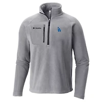 Columbia Los Angeles Dodgers Fast Trek III Half-Zip Fleece Pullover
