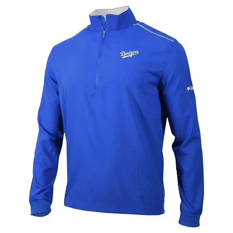 Columbia Los Angeles Dodgers Omni-Wick Bogey's Paradise Quarter-Zip Top