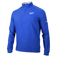 Columbia Los Angeles Dodgers Omni-Wick Bogey's Paradise Quarter-Zip Top