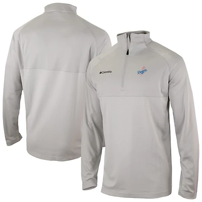 Columbia Los Angeles Dodgers Omni-Wick Rockin' It Raglan Quarter-Zip Top
