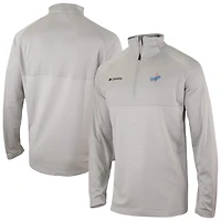 Columbia Los Angeles Dodgers Omni-Wick Rockin' It Raglan Quarter-Zip Top