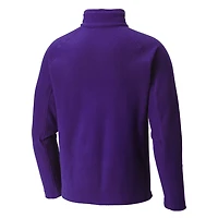 Columbia Los Angeles Lakers Fast Trek III Half-Zip Fleece Pullover